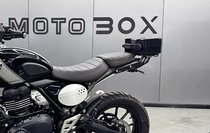 スクランブラー 400X リアキャリア 延長キャリア 丈夫 スチール製 リア