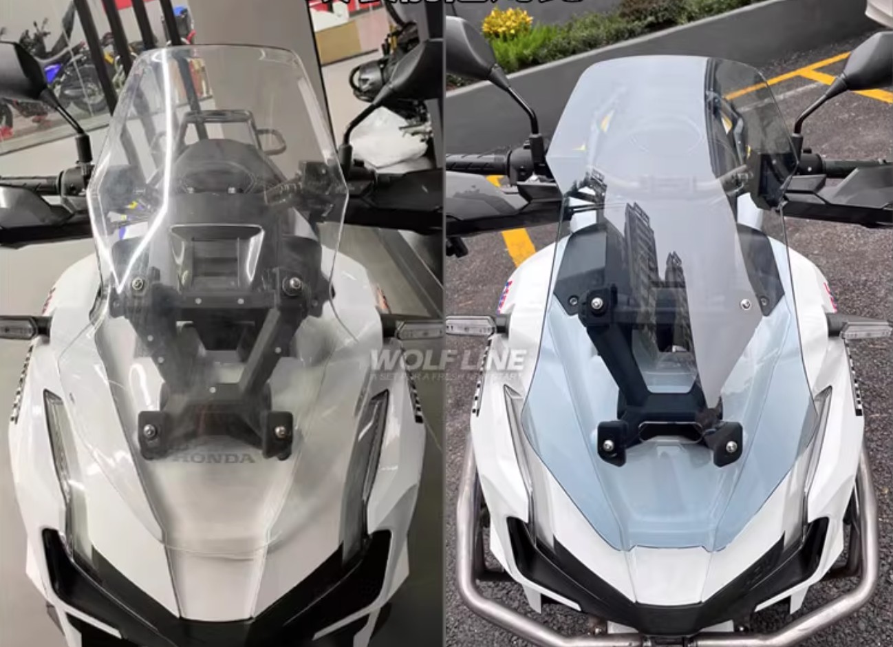 HONDA adv160純正 ウインドシールド クリア ホンダ（HONDA） ADV 150 160 ウインドシールド フロントグラス アップ