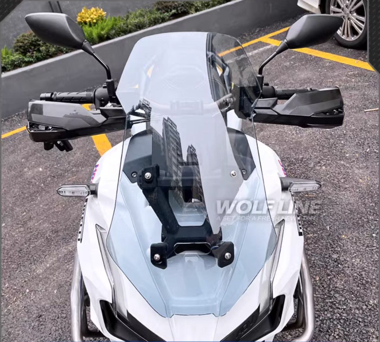 ホンダ（HONDA） ADV 150 160 ウインドシールド フロントグラス アップ
