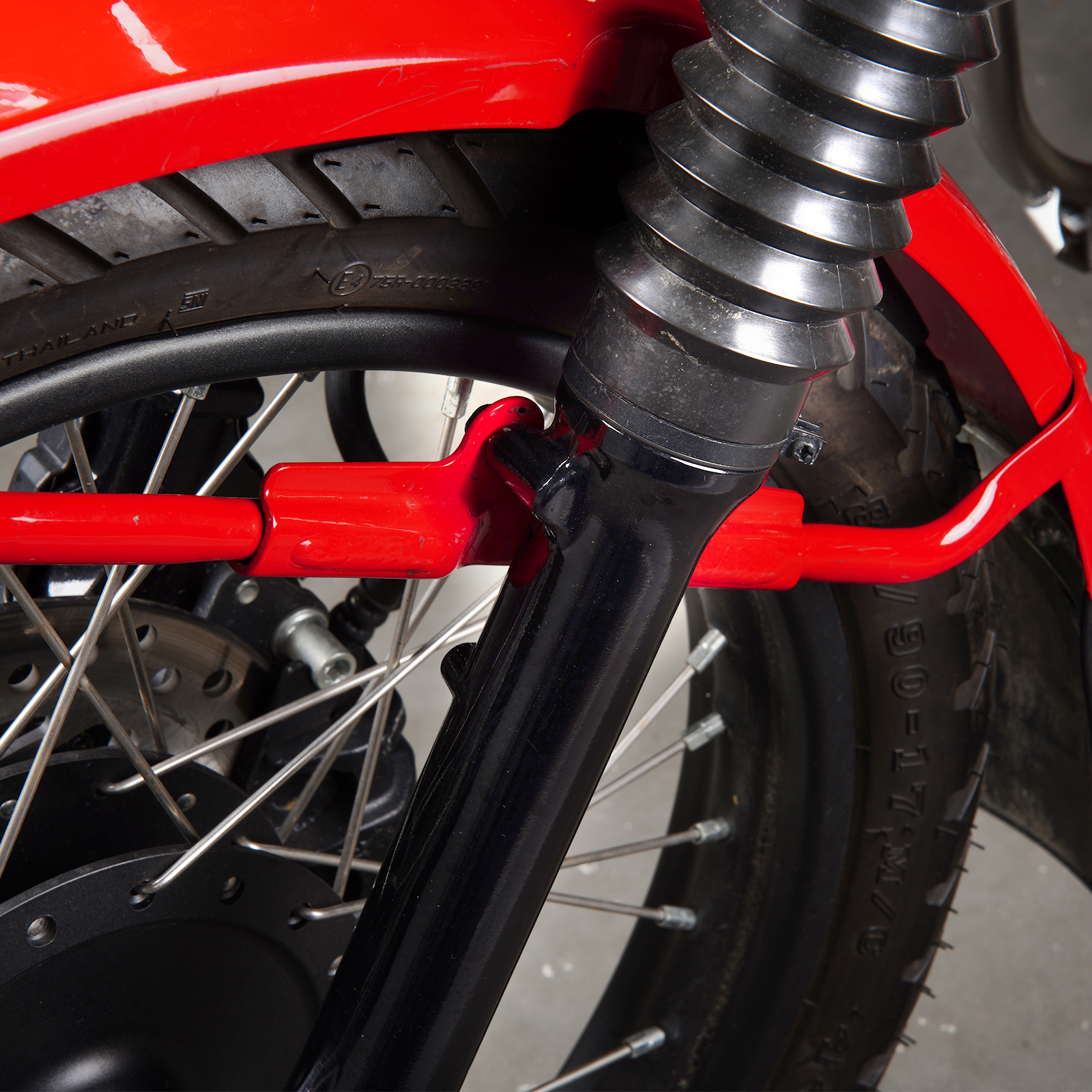 ホンダ（HONDA） ハンターカブ CT125 フロントフェンダーアップ 45mm