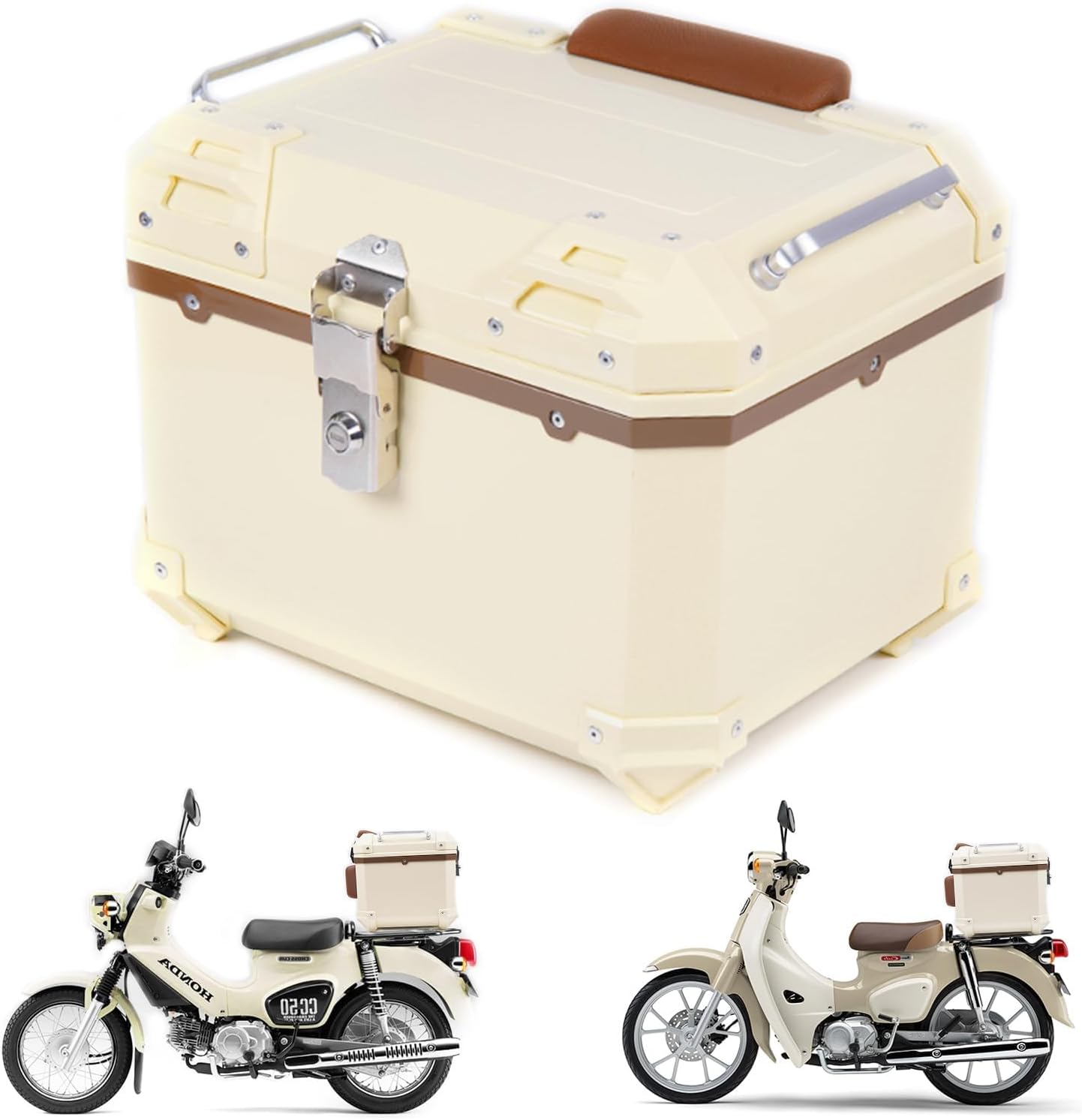 クロスカブ スーパーカブ C125 リアボックス 45L ペッパーホワイト