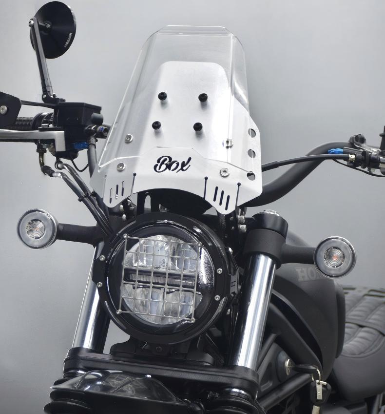 ホンダ（HONDA） CL250 CL500 ウインドシールド 大型 アクリル