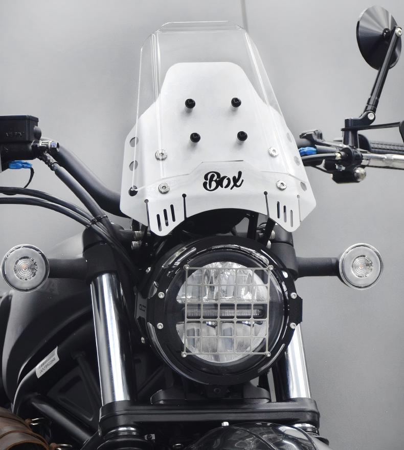 ホンダ（HONDA） CL250 CL500 ウインドシールド 大型 アクリル