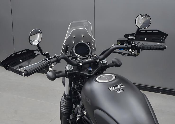 ホンダ（HONDA） CL250 CL500 ウインドシールド 大型 アクリル