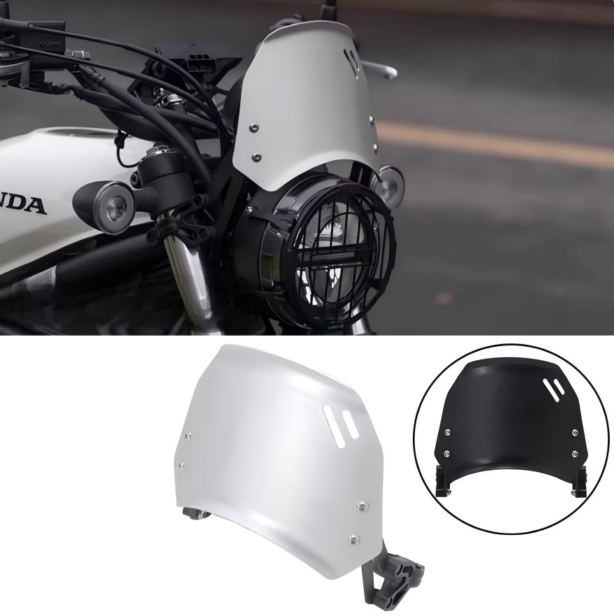 ホンダ（HONDA） ウインドシールド CL250 CL500 アルミニウム 一体成形