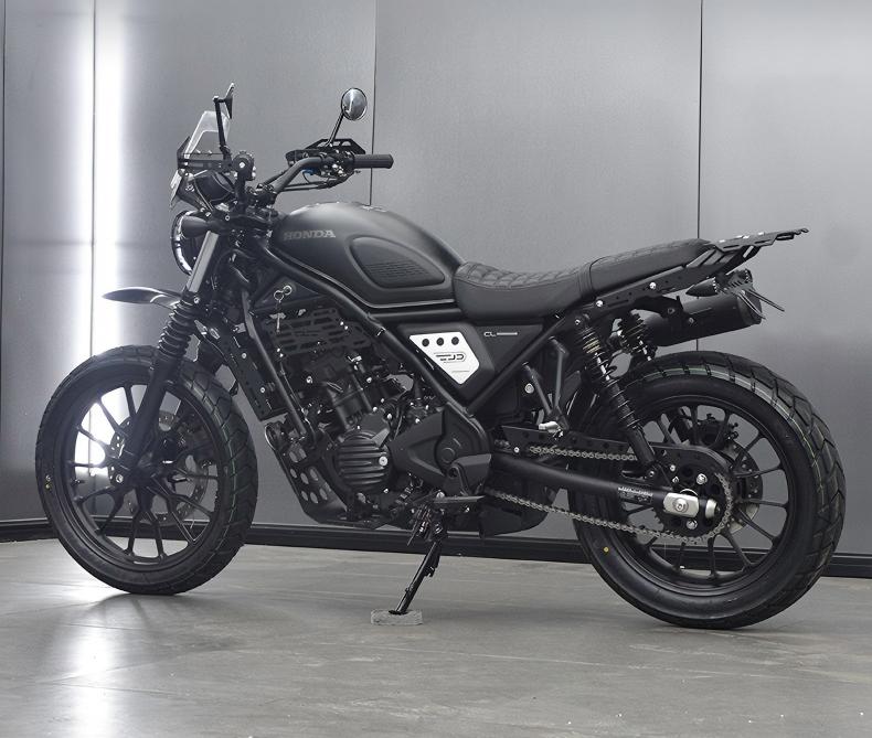 ホンダ CL250 CL500 リアキャリア トップケースキャリア アールスペース キャリア ブラック ステインレス 金属 丈夫 一体感 シルバー ブラック 純正交換 取寄せの画像
