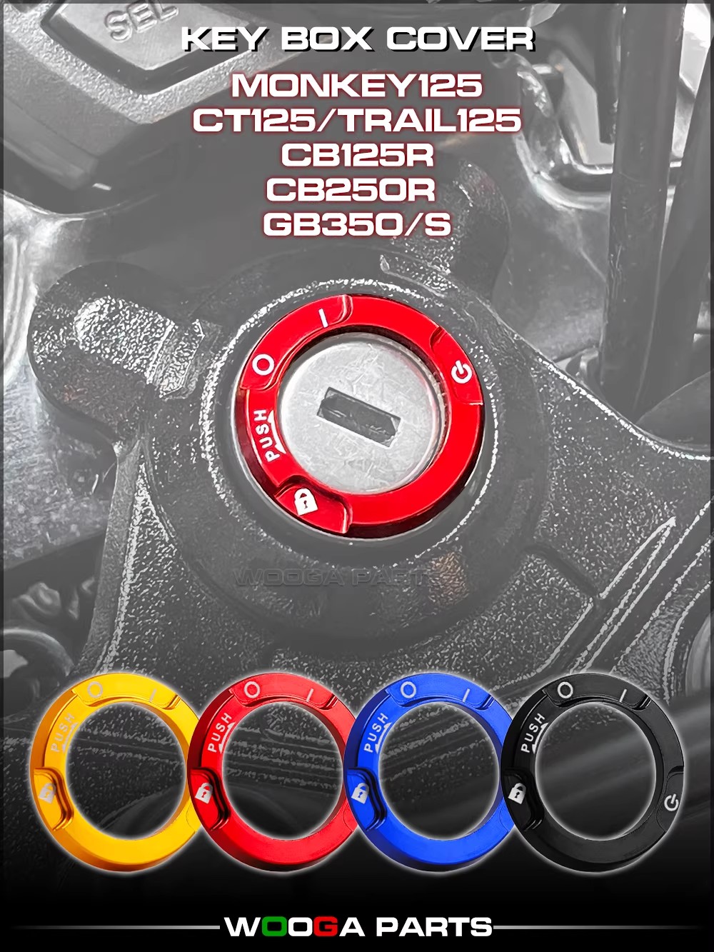 クロスカブ ホンダ ハンターカブ CT125 (JA55/JA65) キーボックス