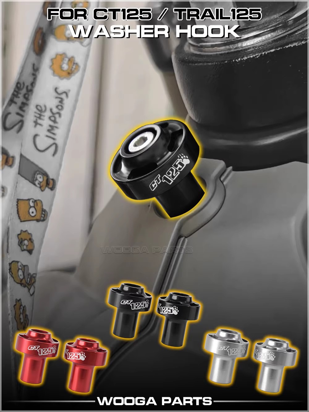 クロスカブ ホンダ ハンターカブ CT125 荷物 ハンターカブ用 荷掛け