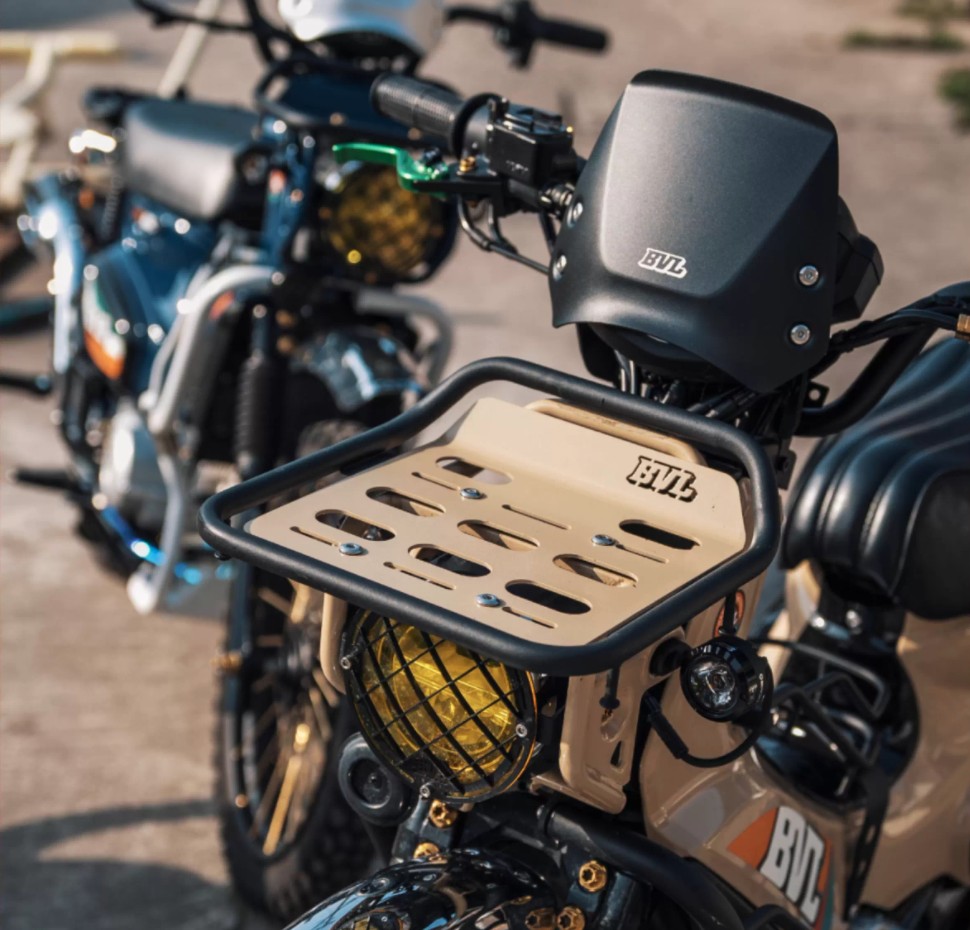 クロスカブ ウインドシールド 大型 CC110 アルミニウム 一体成形 一