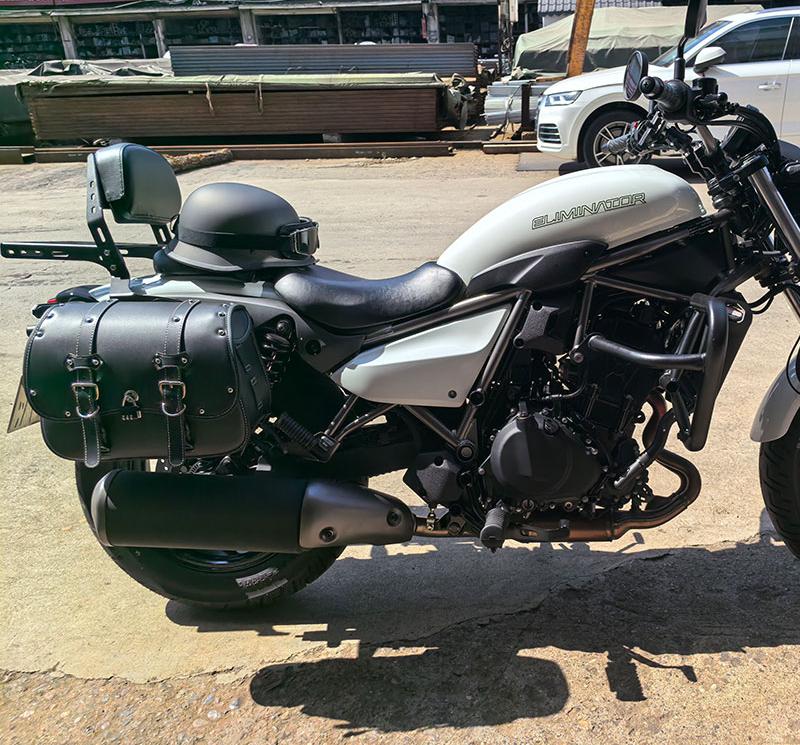 カワサキ（Kawasaki） エリミネーター 400 SE バイク バックレスト