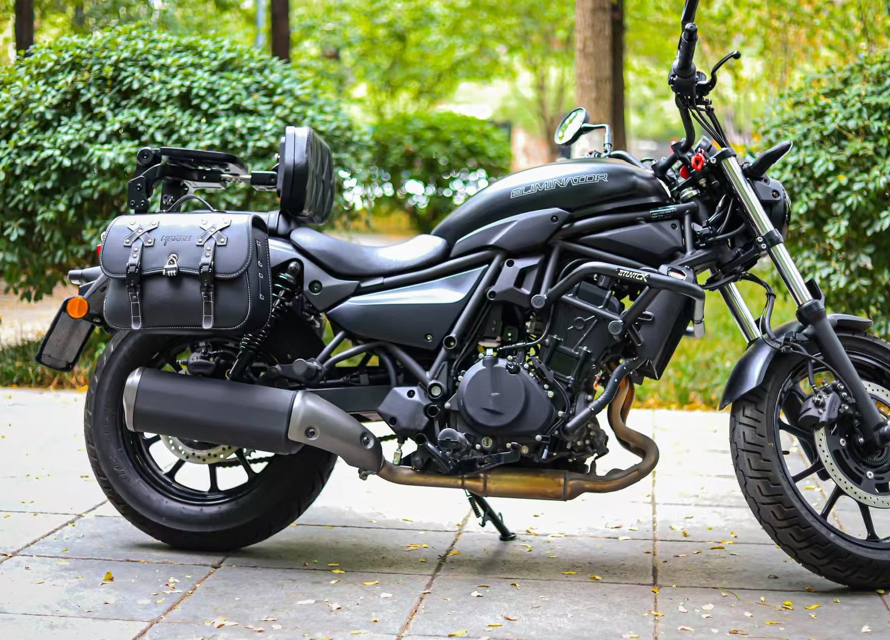 カワサキ エリミネーター 400 SE シーシーバー バックレスト