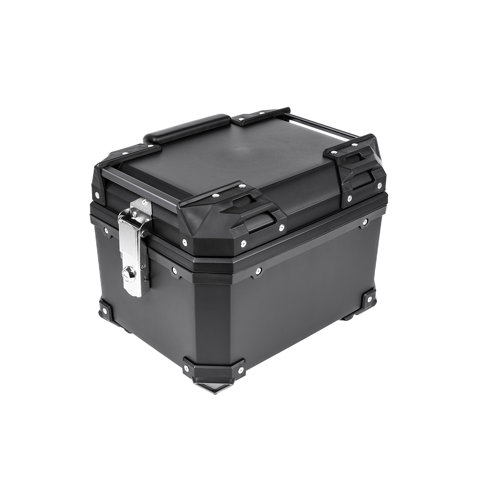 クロスカブ バイク リアボックス 36L ブラック 左開き式 トップケース
