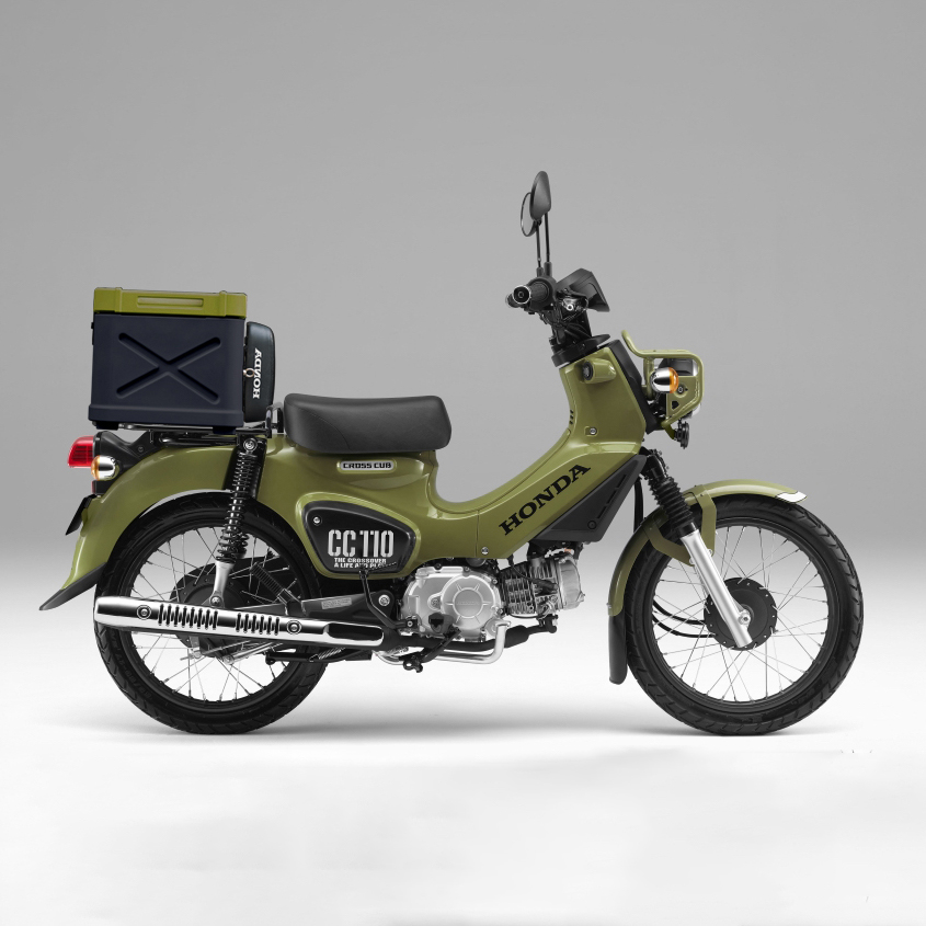 クロスカブ CC110 CC50 リアボックス 43l 大容量 ABS制 軽量 防水防塵