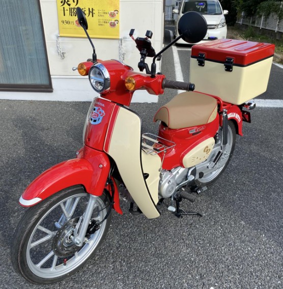 スーパーカブ用リアボックス美品 ホンダ（HONDA） CODEM バイク リアボックス 45L 大容量 トップケース