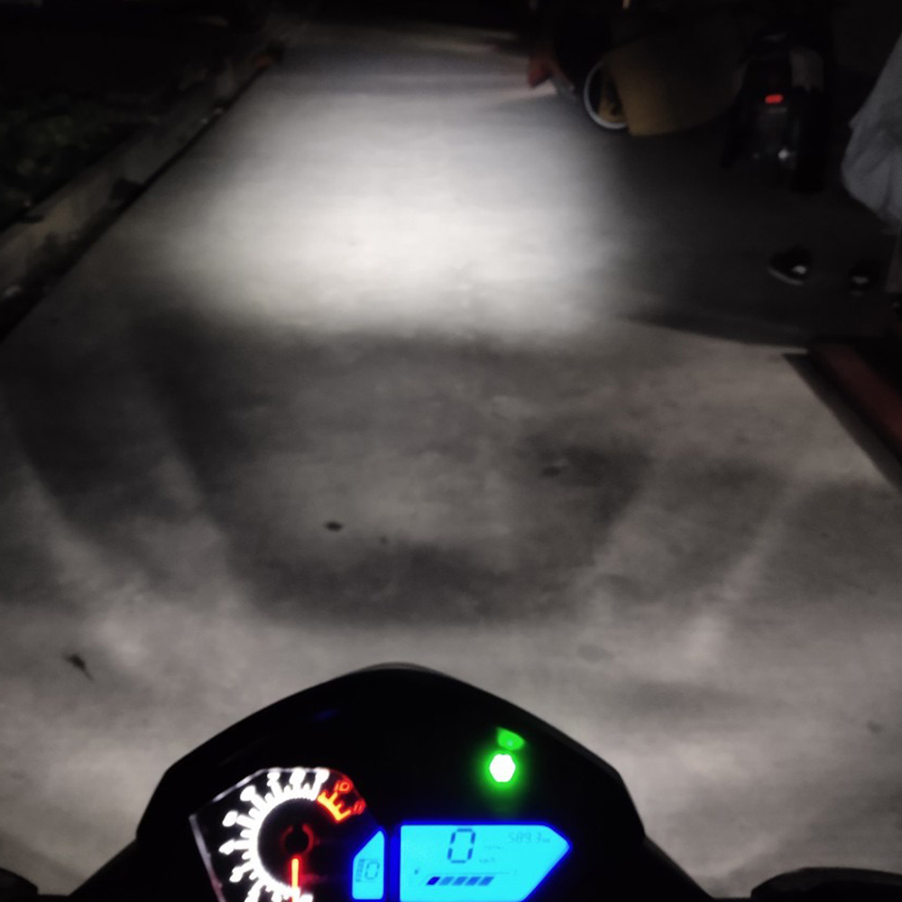 バイク LED ヘッドライト PH7 P15D H4 HS1 1個入り 6000K 8W 低消費 両面発光 車検対応 小型 原付 ミニバイク 50cc 旧車 バイク用LED Hi Lo切替