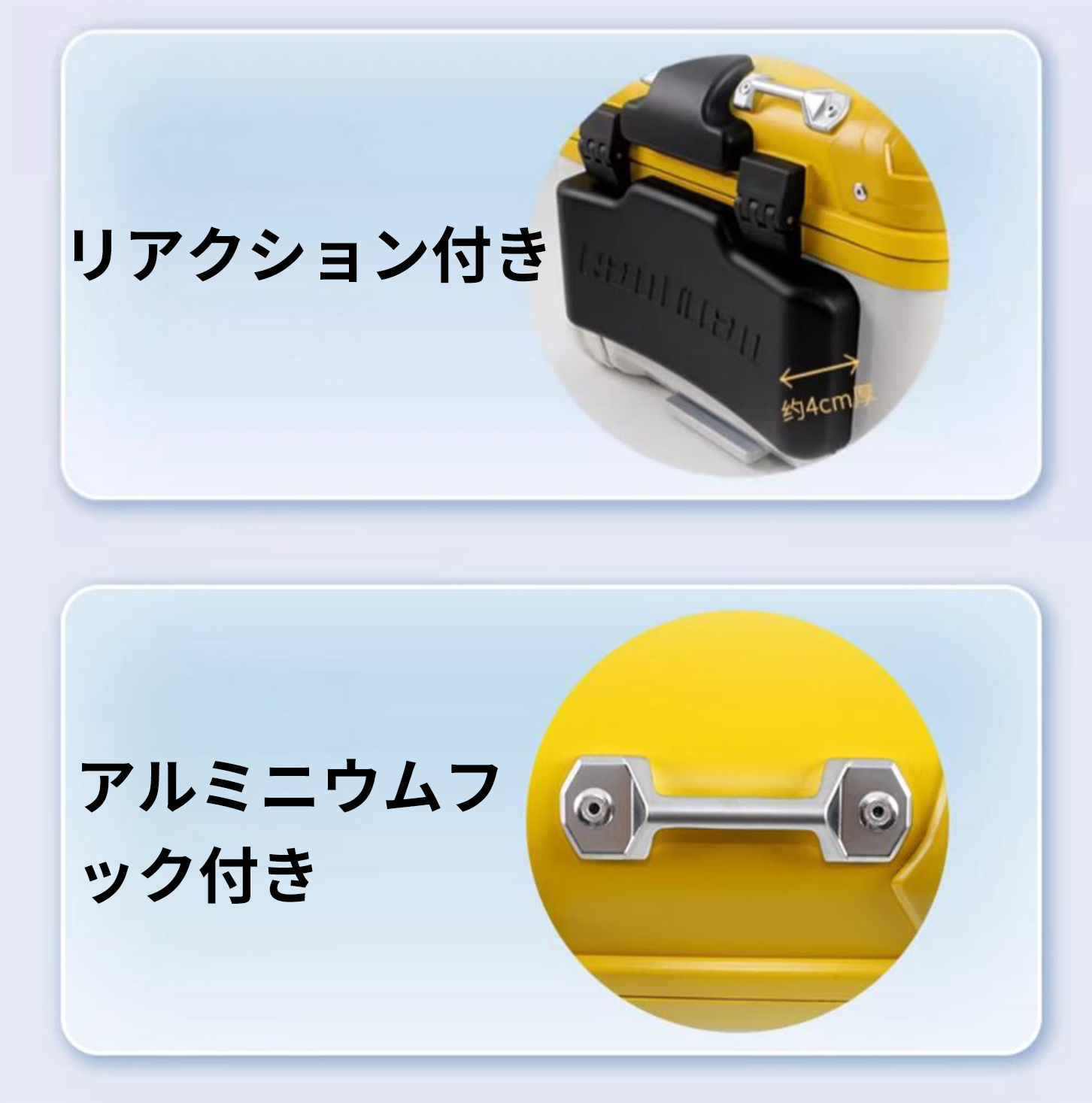 ホンダ（HONDA） バイクリアボックス カブリアボックス トップケース