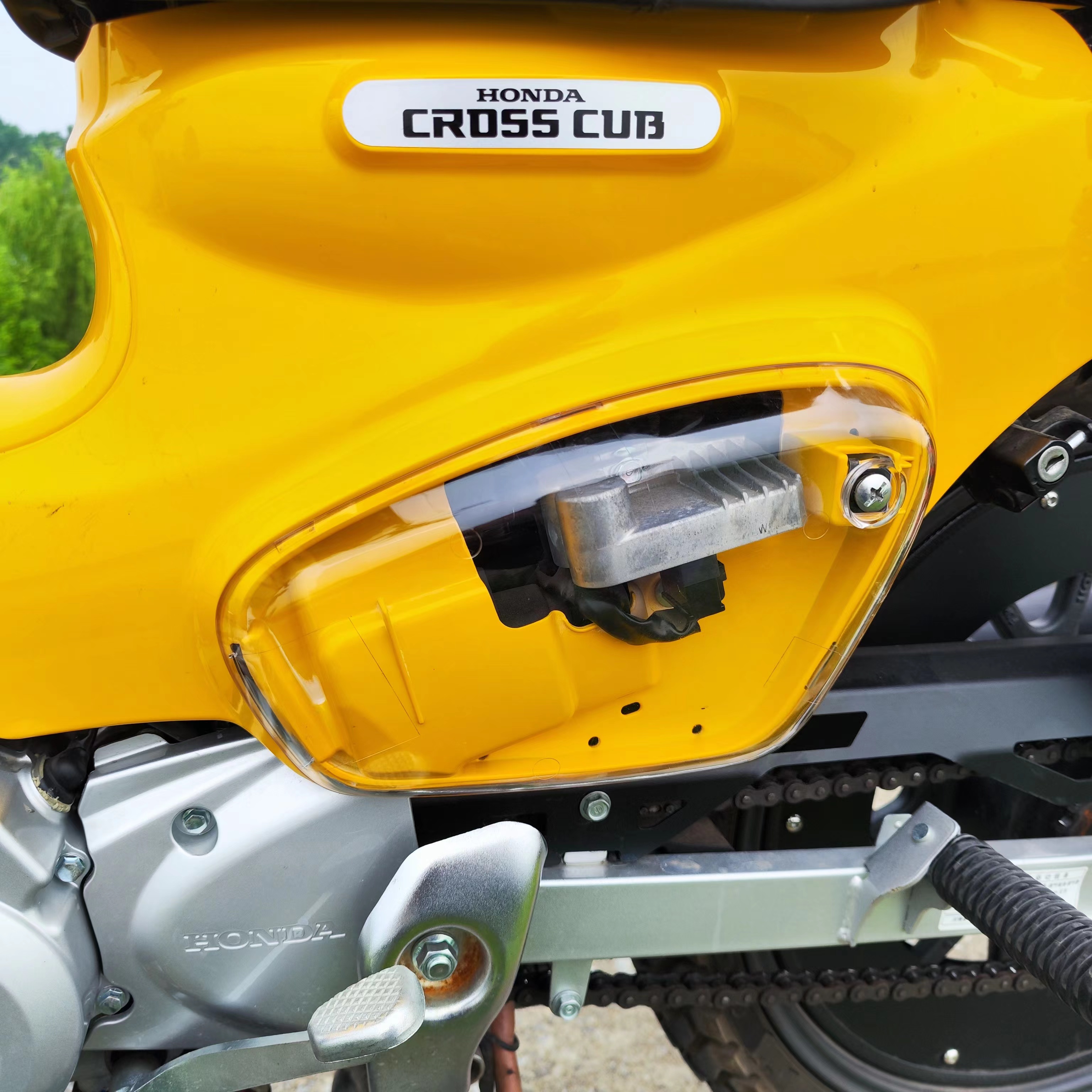 ホンダ（HONDA） クロスカブ CC110 サイドポケットカバー サイドカバー