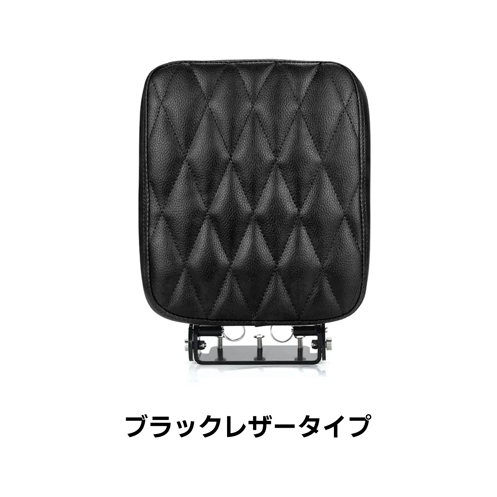 即納 ピリオンシート クロスカブ 革製品 増設リアシート 折りたたみ 背もたれ 立ち可能 一体感 外装 ブラウンレザータイプ マットタイプ ブラックレザー | クロスカブ | 03