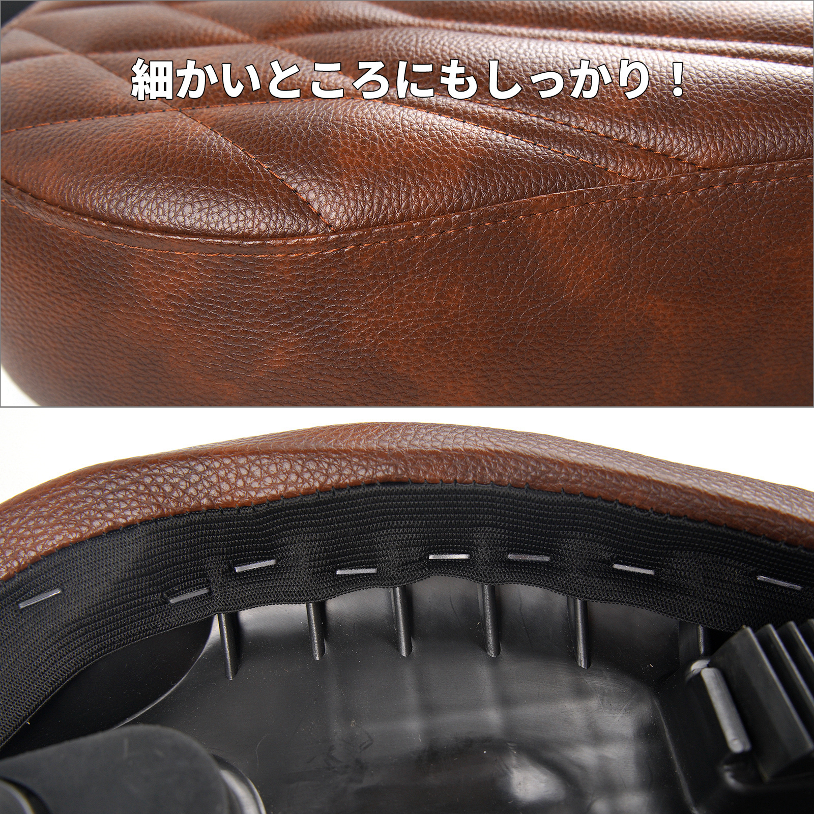シート ソロシート クロスカブ スーパーカブ 110 バイクシート シングルシート クッション シート下げ バイク シート シート本体 カブシート シート交換 | クロスカブ | 13