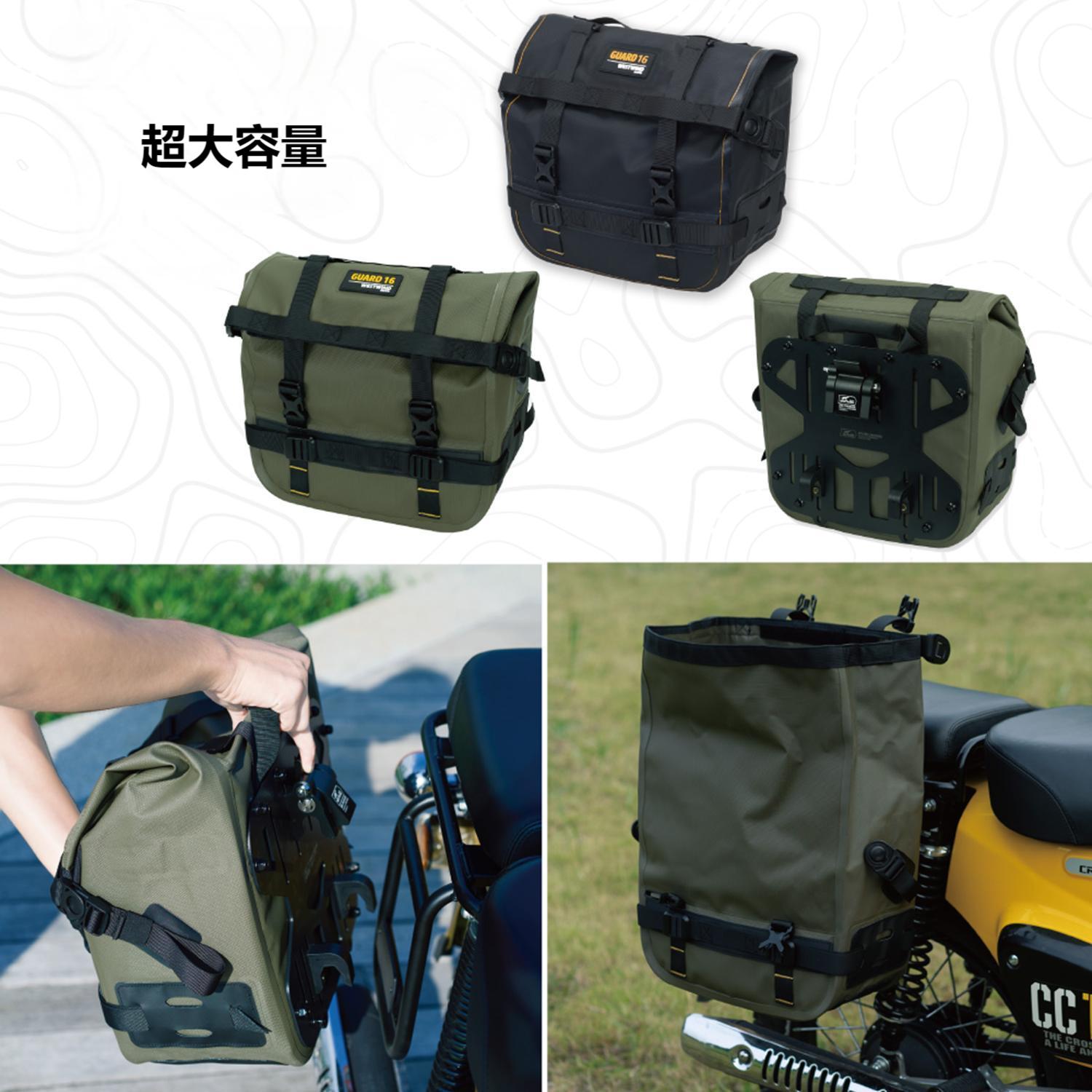 クロスカブ WESTWIND サイドバッグ レンジャーワイルドバッグ シート