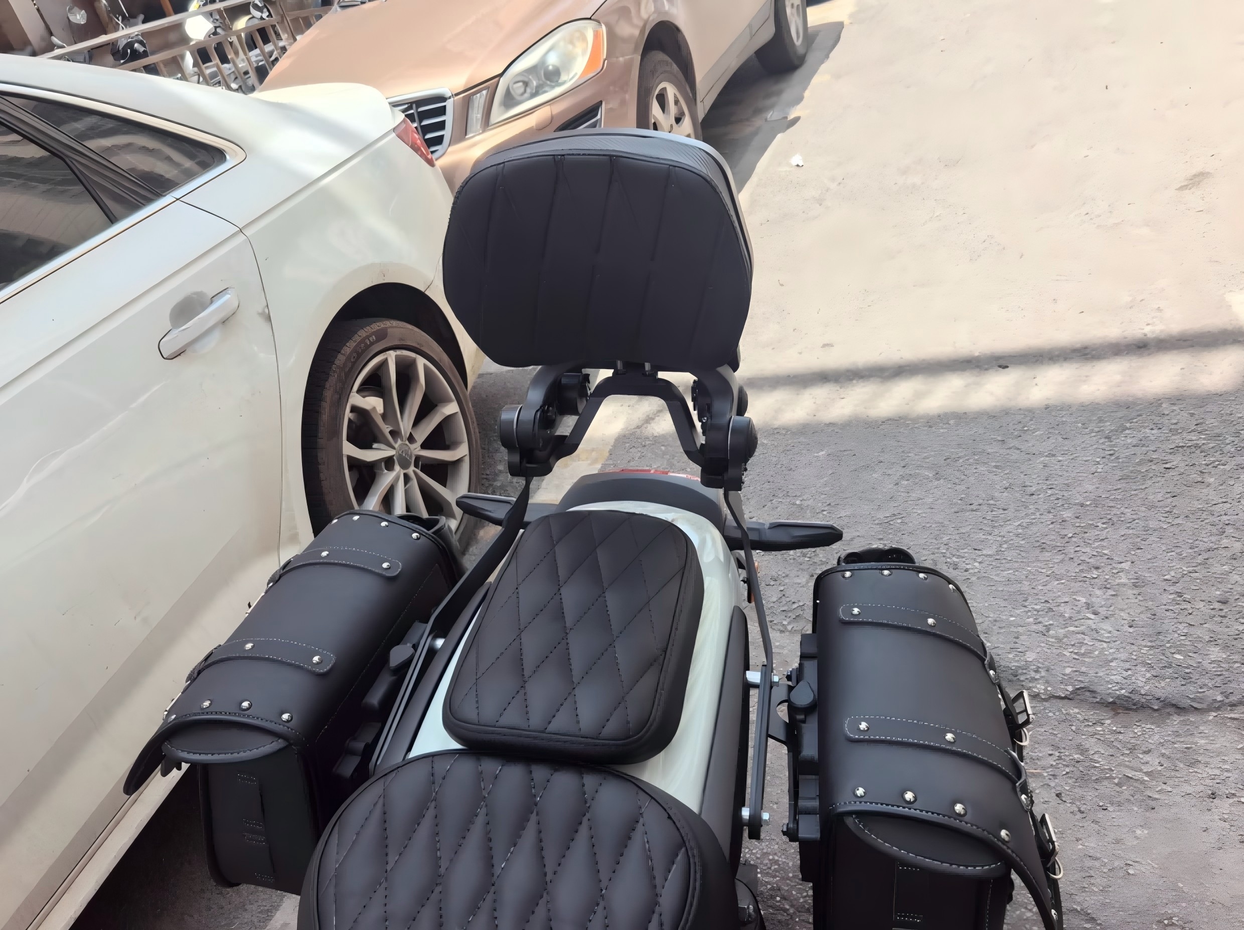 ホンダ カワサキ エリミネーター シート ソロシート 前後セット