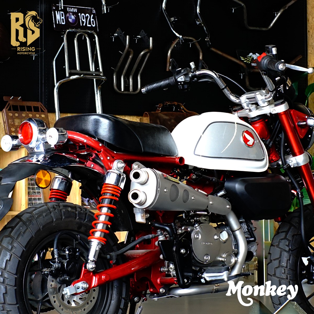 モンキー ホンダ 125 フルエキゾースト マフラー フルエキ スポーツ