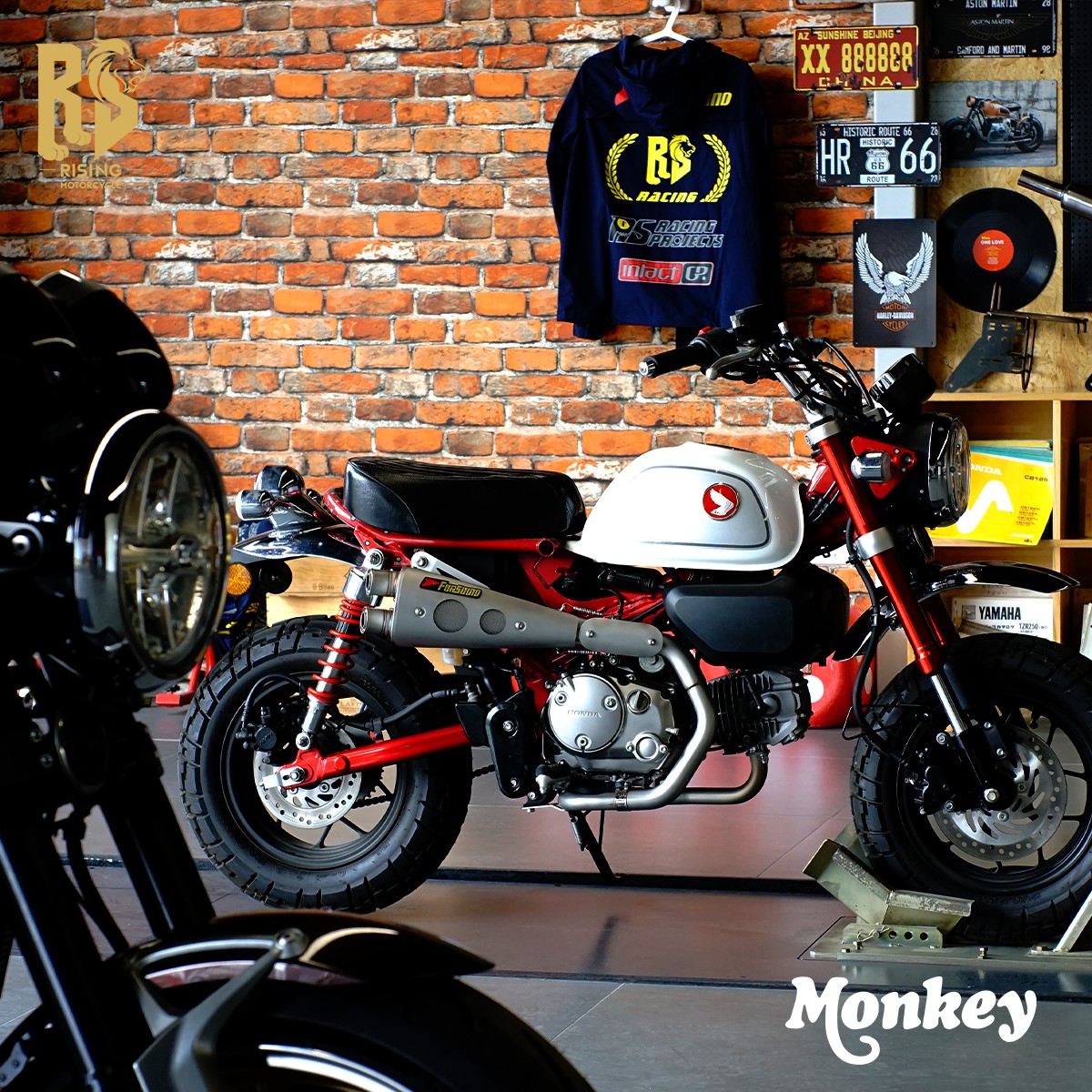 モンキー ホンダ 125 フルエキゾースト マフラー フルエキ スポーツ