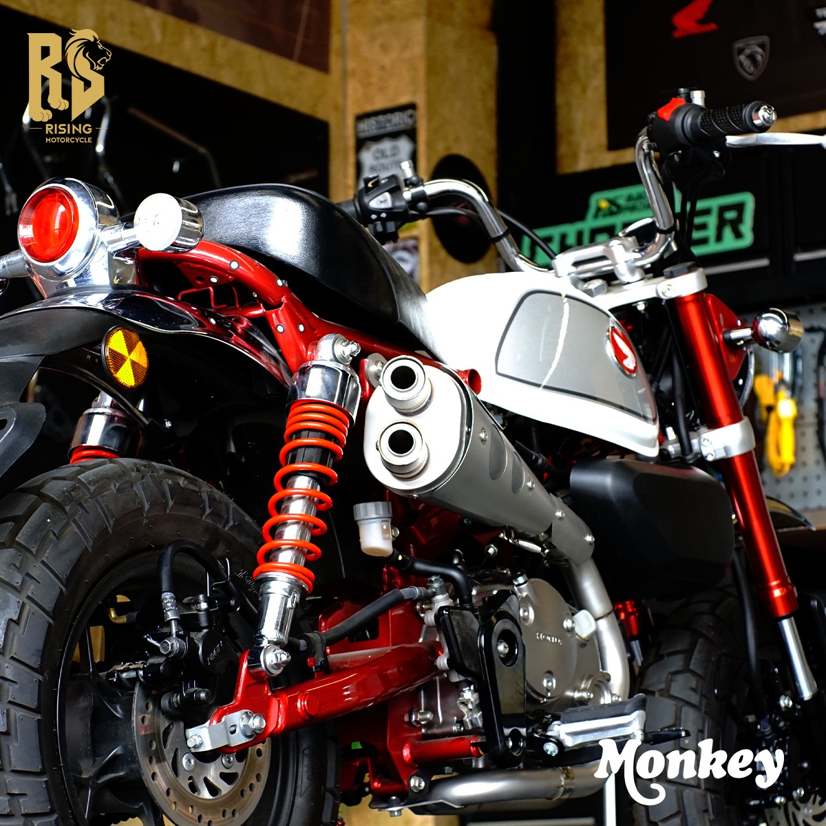 モンキー ホンダ 125 フルエキゾースト マフラー フルエキ スポーツ