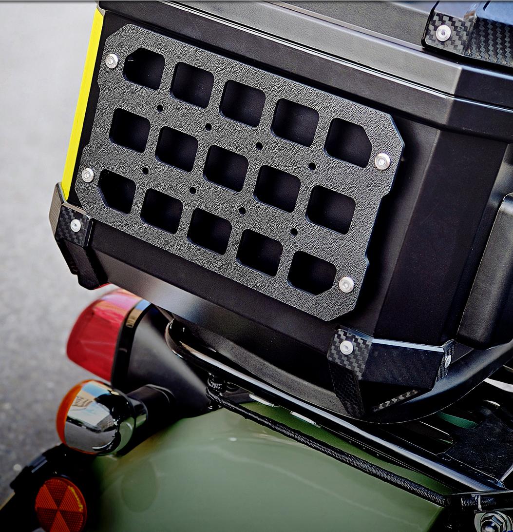 クロスカブ 即納 バイク用 リアボックス サイドパネルモールパネル