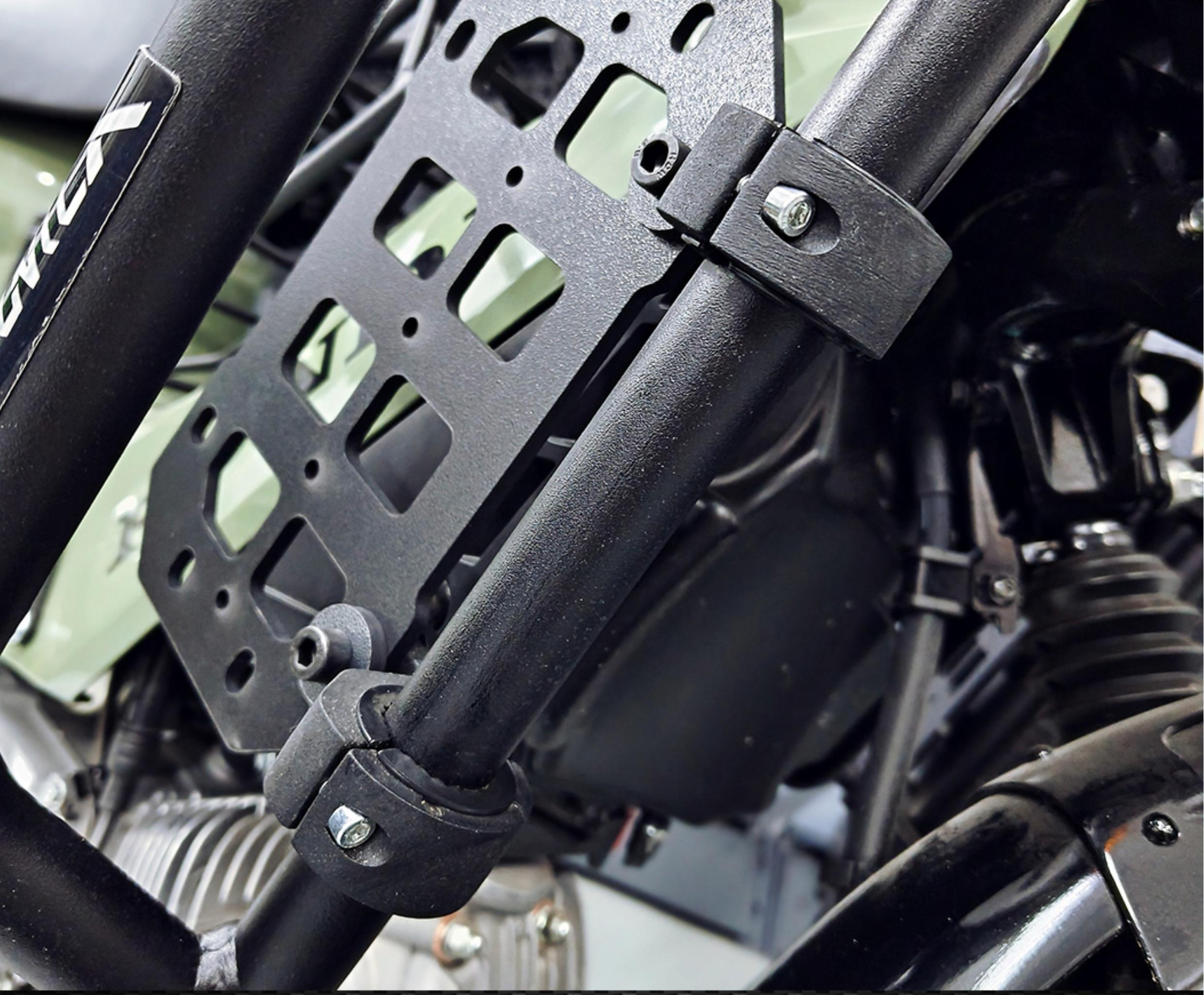 バイク用 リアボックス サイドパネルモールパネル キャリア カスタムパーツ クロスカブ ハンターカブ対応 大容量収納＆積載強化 ツーリング キャンプ 取寄せ | ホンダ | 08
