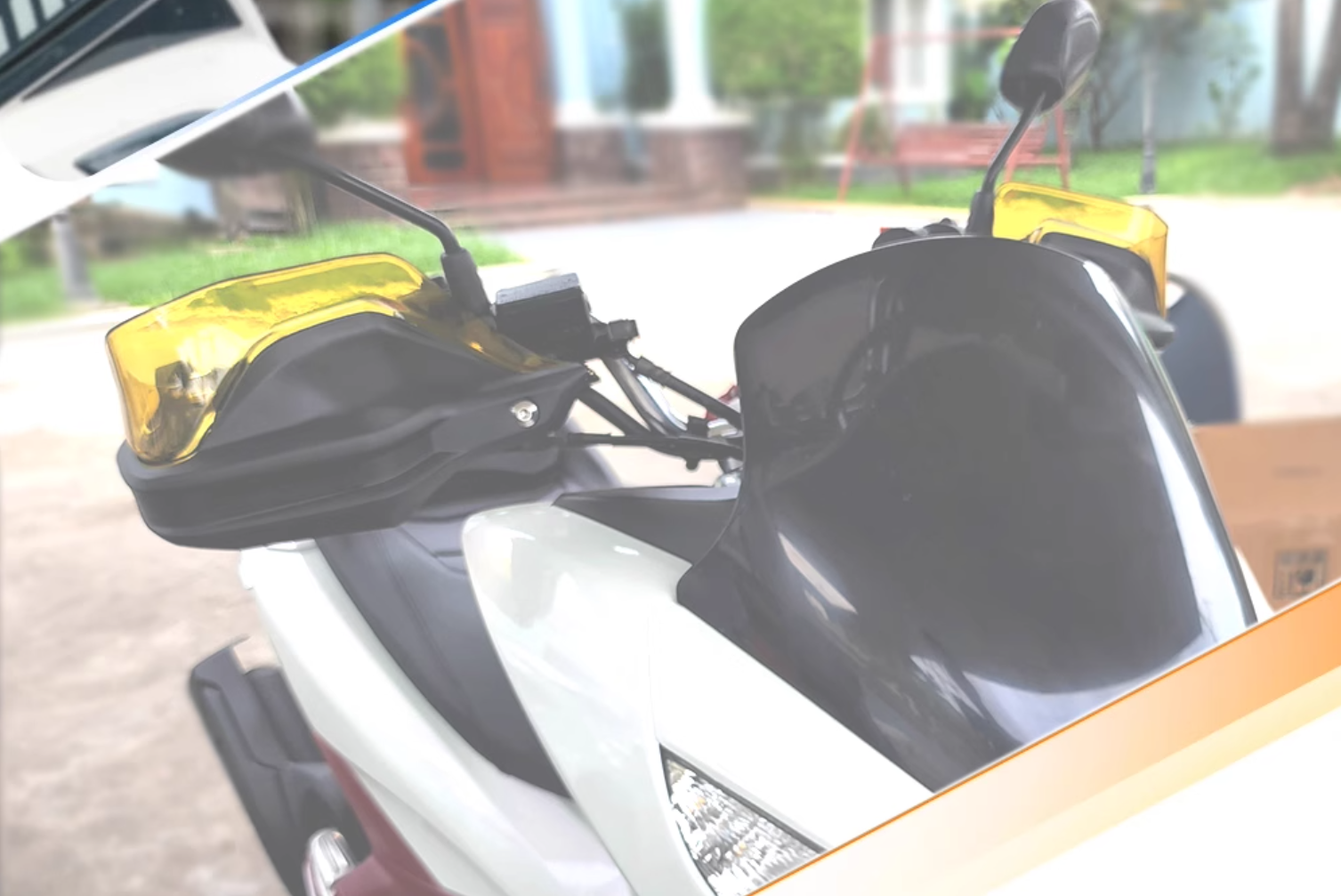 ホンダ（HONDA） PCX 150 160 ハンドルカバー ガード バイクハンドル