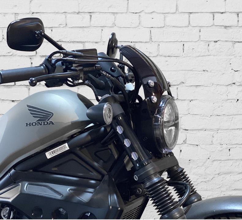 クロスカブ ホンダ レブル250 レブル500 ウインドシールド 風防 風よけ