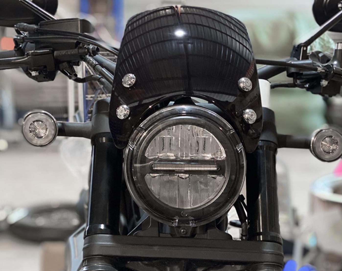 クロスカブ ホンダ レブル250 レブル500 ウインドシールド 風防 風よけ