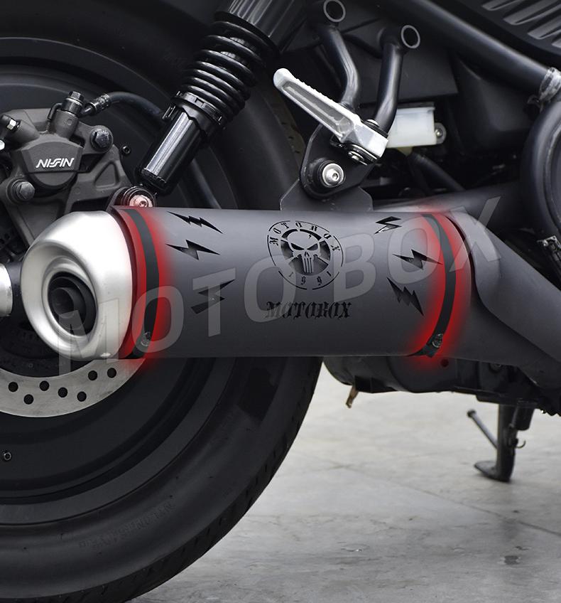 ホンダ（HONDA） レブル 250 500 マフラーガード 純正交換 Pipe Cover
