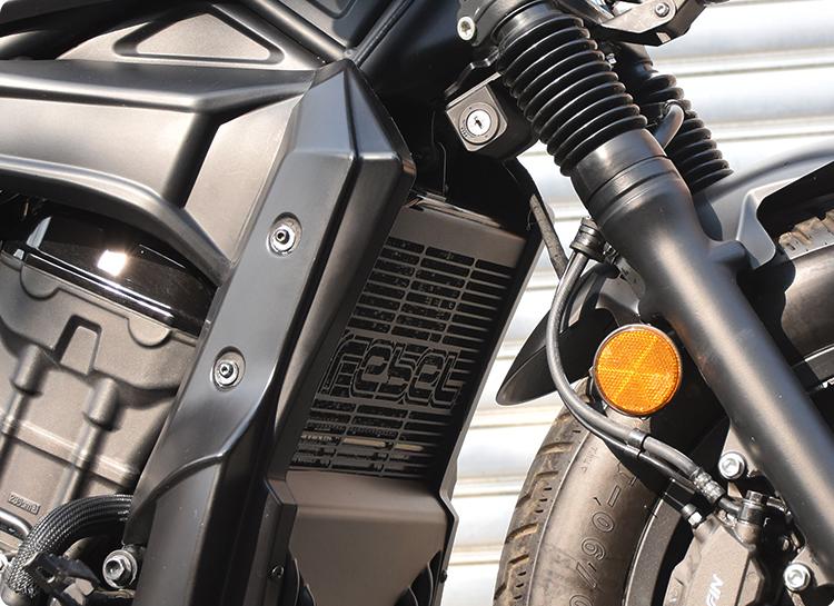 レブル250/500、CL250/500　ラジエーターカバー　プロト　PROTO ホンダ（HONDA） レブル 250 500 CL ラジエーター カバー ガード
