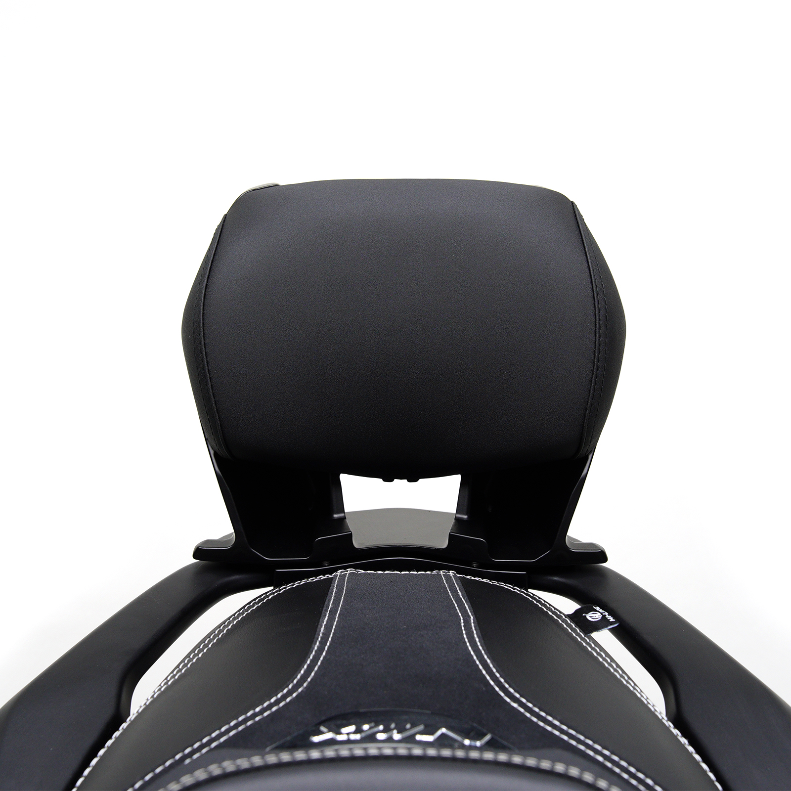 タンデムバックレストNMAX125 NMAX155 (2025 新型車種）専用 アクセサリータンデムバー付バックレストセット リアウイング助手席シートバック 取寄せの画像