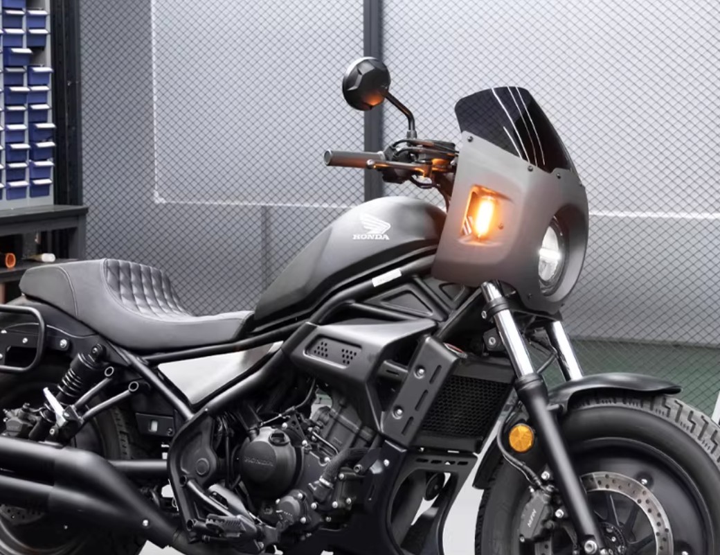 クロスカブ ホンダ レブル 250 500 ヘッドライトカバー/カウル 交換用