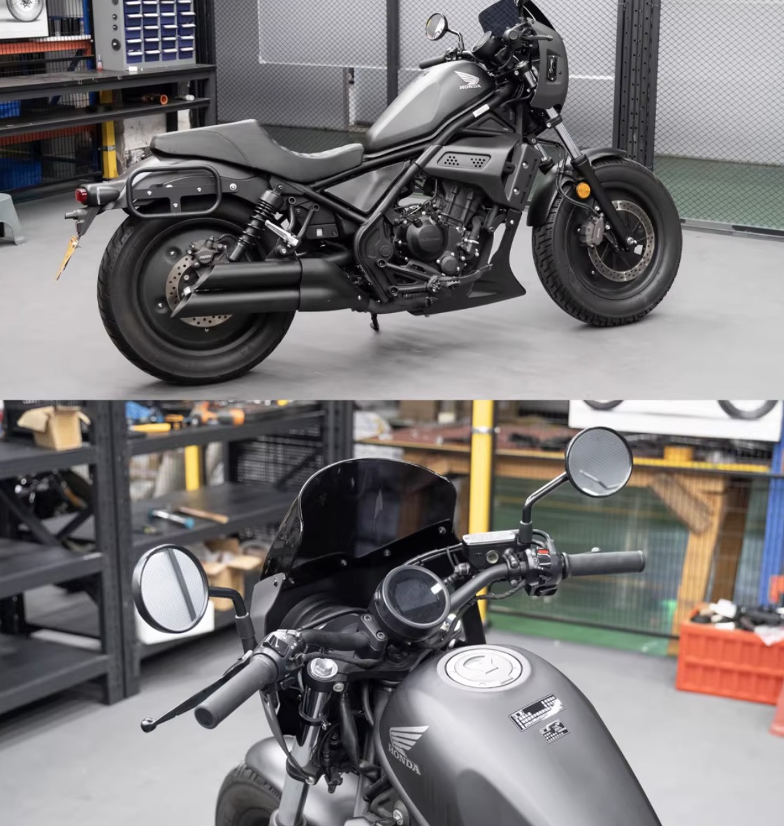 クロスカブ ホンダ レブル 250 500 ヘッドライトカバー/カウル 交換用