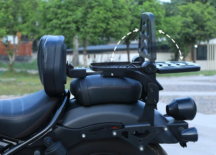 ホンダ（HONDA） レブル 250 500 バックレスト 折りたたみ 背もたれ