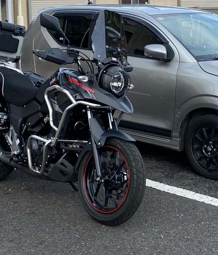 クロスカブ VStrom 250 V-Strom ウインドシールド フロントグラス 40CM