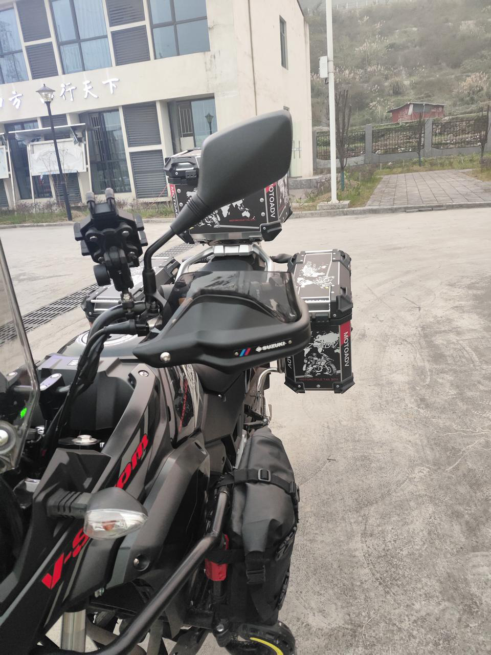 ホンダ（HONDA） スズキ Vストローム V-STORM 250 ハンドルカバー