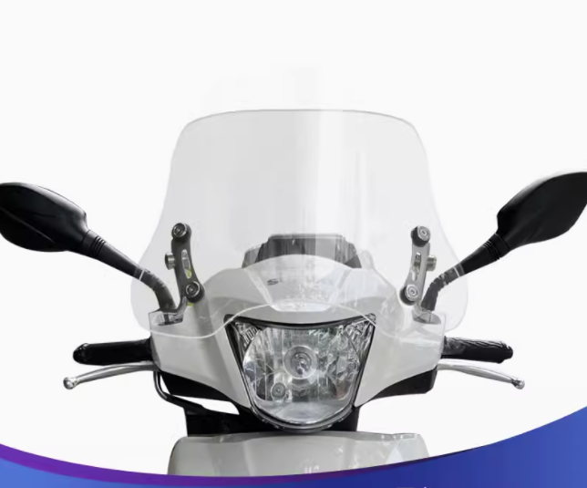 スズキ アドレス 125 ウインドシールド フロントグラス 風防 バイク  クリア スモーク オートバイ用 風防 バイクフロントガラス オートバイ 延長式 取寄せ | スズキ | 01
