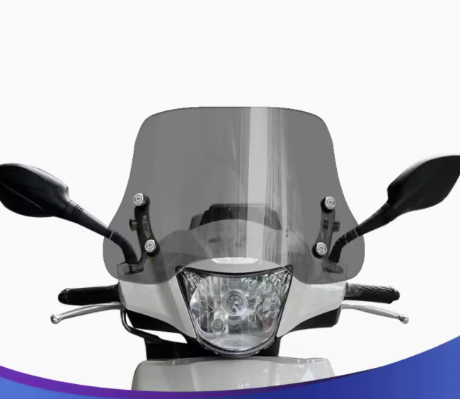 スズキ アドレス 125 ウインドシールド フロントグラス 風防 バイク  クリア スモーク オートバイ用 風防 バイクフロントガラス オートバイ 延長式 取寄せ | スズキ | 07