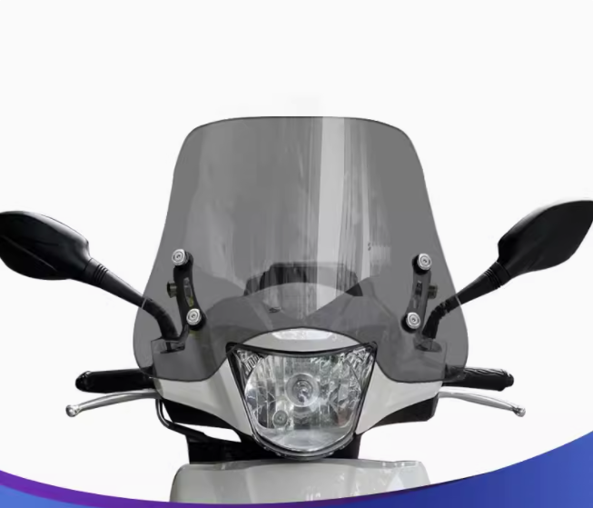 スズキ アドレス 125 ウインドシールド フロントグラス 風防 バイク  クリア スモーク オートバイ用 風防 バイクフロントガラス オートバイ 延長式 取寄せ | スズキ | 08