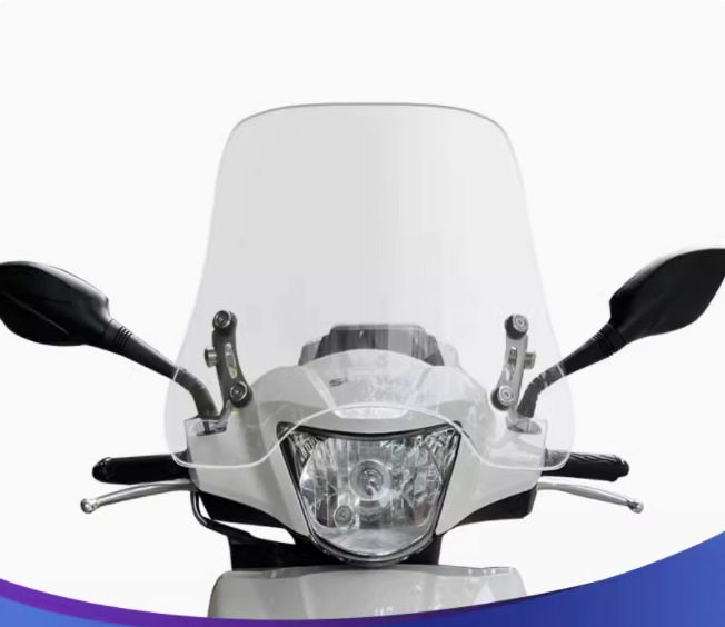 スズキ アドレス 125 ウインドシールド フロントグラス 風防 バイク  クリア スモーク オートバイ用 風防 バイクフロントガラス オートバイ 延長式 取寄せ | スズキ | 03