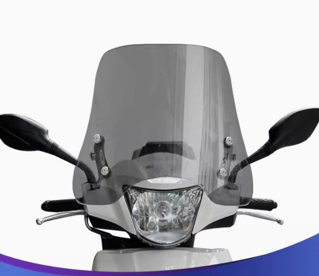 スズキ アドレス 125 ウインドシールド フロントグラス 風防 バイク  クリア スモーク オートバイ用 風防 バイクフロントガラス オートバイ 延長式 取寄せ | スズキ | 09