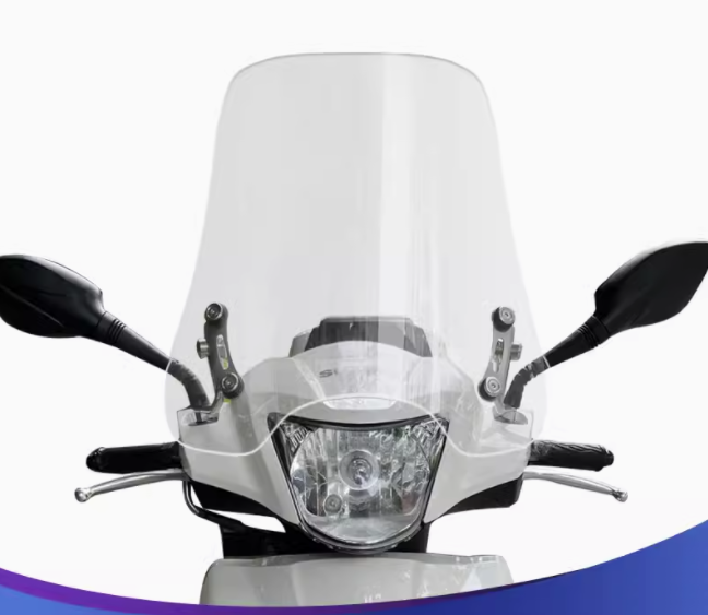 スズキ アドレス 125 ウインドシールド フロントグラス 風防 バイク  クリア スモーク オートバイ用 風防 バイクフロントガラス オートバイ 延長式 取寄せ | スズキ | 04