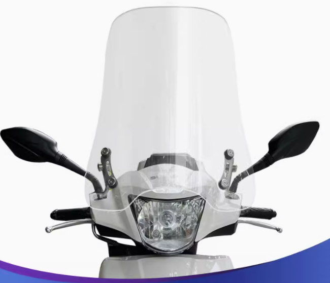 スズキ アドレス 125 ウインドシールド フロントグラス 風防 バイク  クリア スモーク オートバイ用 風防 バイクフロントガラス オートバイ 延長式 取寄せ | スズキ | 06