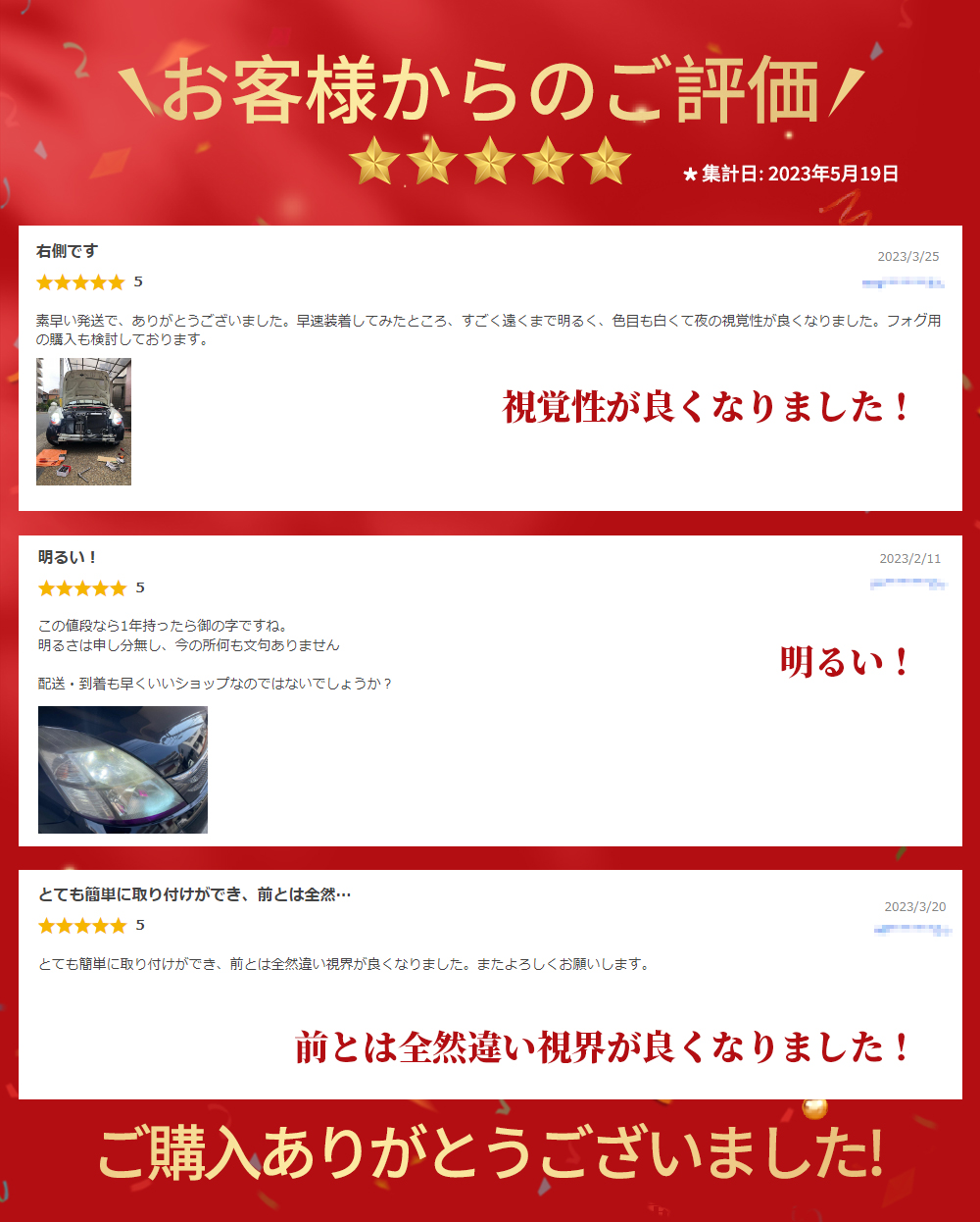 ヴェルファイア LED ヘッドライト トヨタ 20系 後期 前期 HB3 車検対応