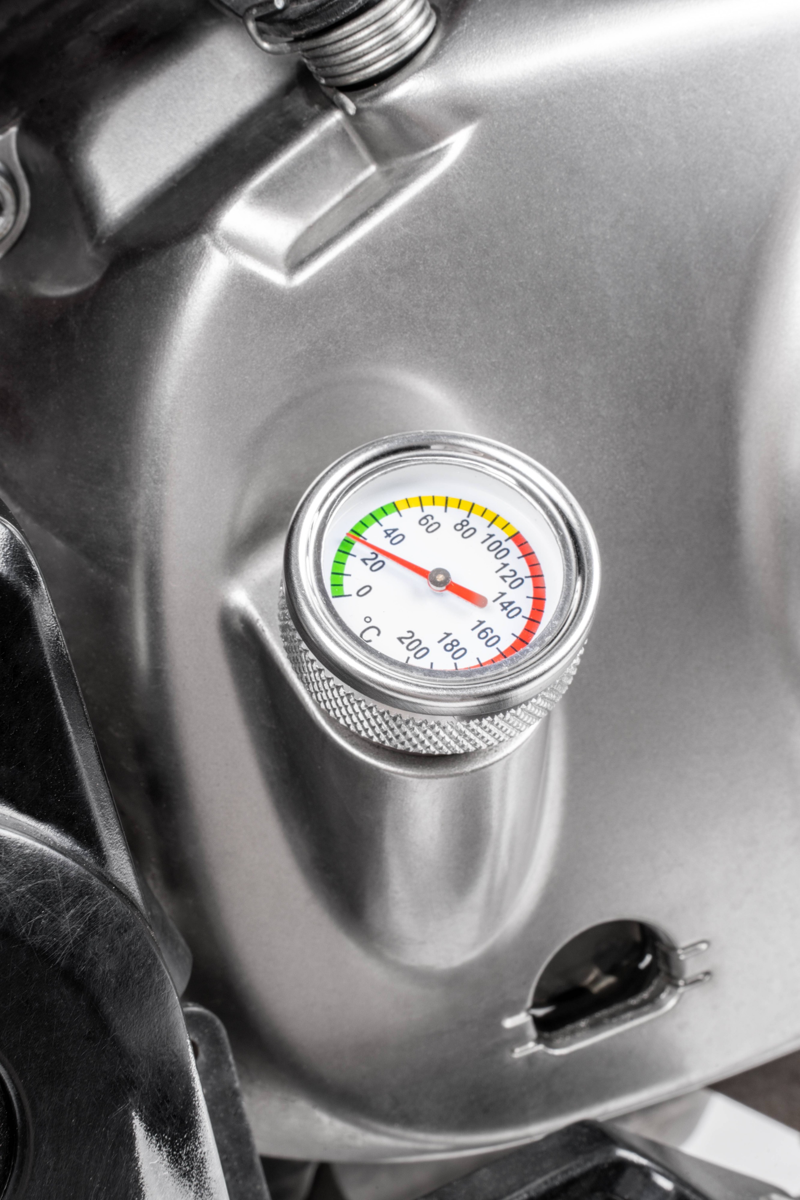 即納 ホンダ モンキー 125  オイル温度計 油温計 温度ゲージ0-200℃ オイルケージ オイルレベルケージ  温度 測定 おしゃれ ドレスアップ 温度測定 【短針】｜HILINE専門店